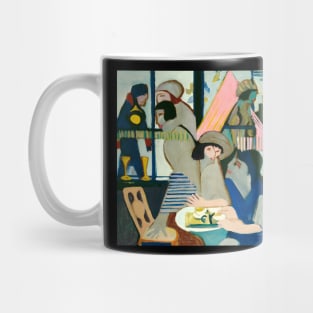 Cafe (1928) painting Mug